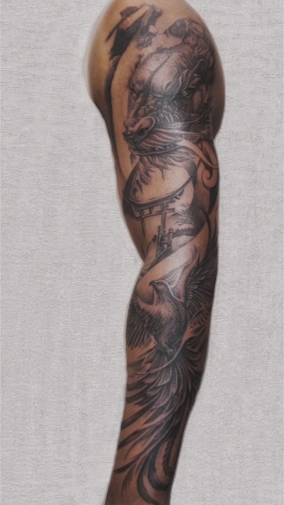 Japanese tattoo, Screamzonetattoo tattoo studio in Mumbai