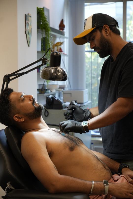 Men Tattoo Ghatkopar tattoo, Screamzonetattoo tattoo studio in Mumbai