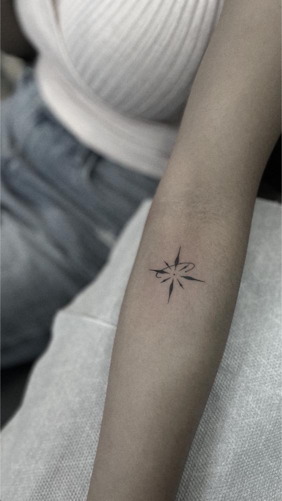 Minimal tattoo, Screamzonetattoo tattoo studio in Mumbai