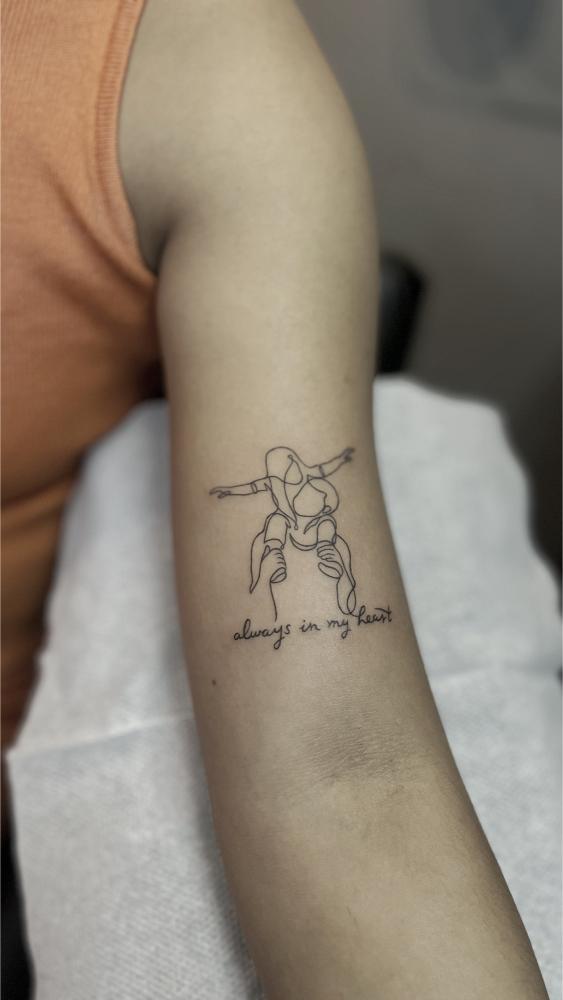 Mom tattoo, Screamzonetattoo tattoo studio in Mumbai