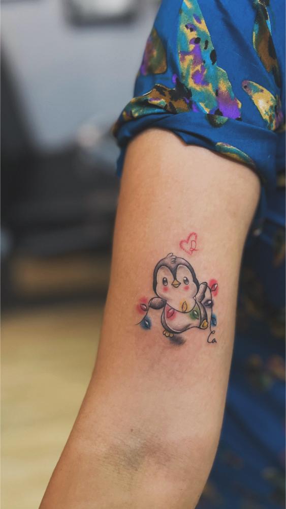 Panda Small Colour tattoo, Screamzonetattoo tattoo studio in Mumbai