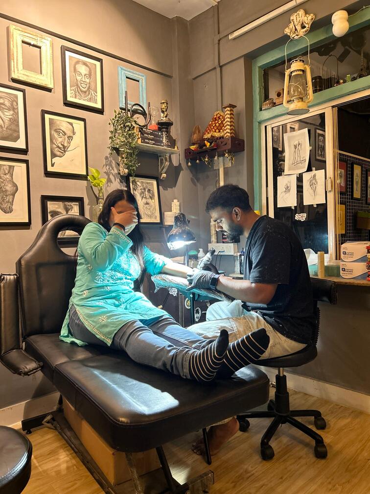 Screamzonetattoo tattoo studio in Ghatkopar, home of our tattoo artists in Mumbai