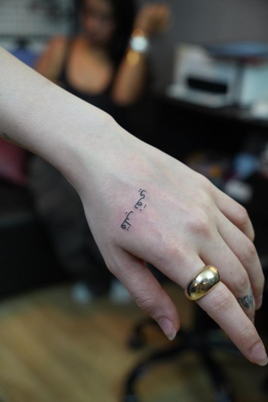 font , letter tattoo text tattoo urdu font tattoo on wrist of a girl at mumbai tattoo studio screamzonetattoo best tattoo studio in mumbai 