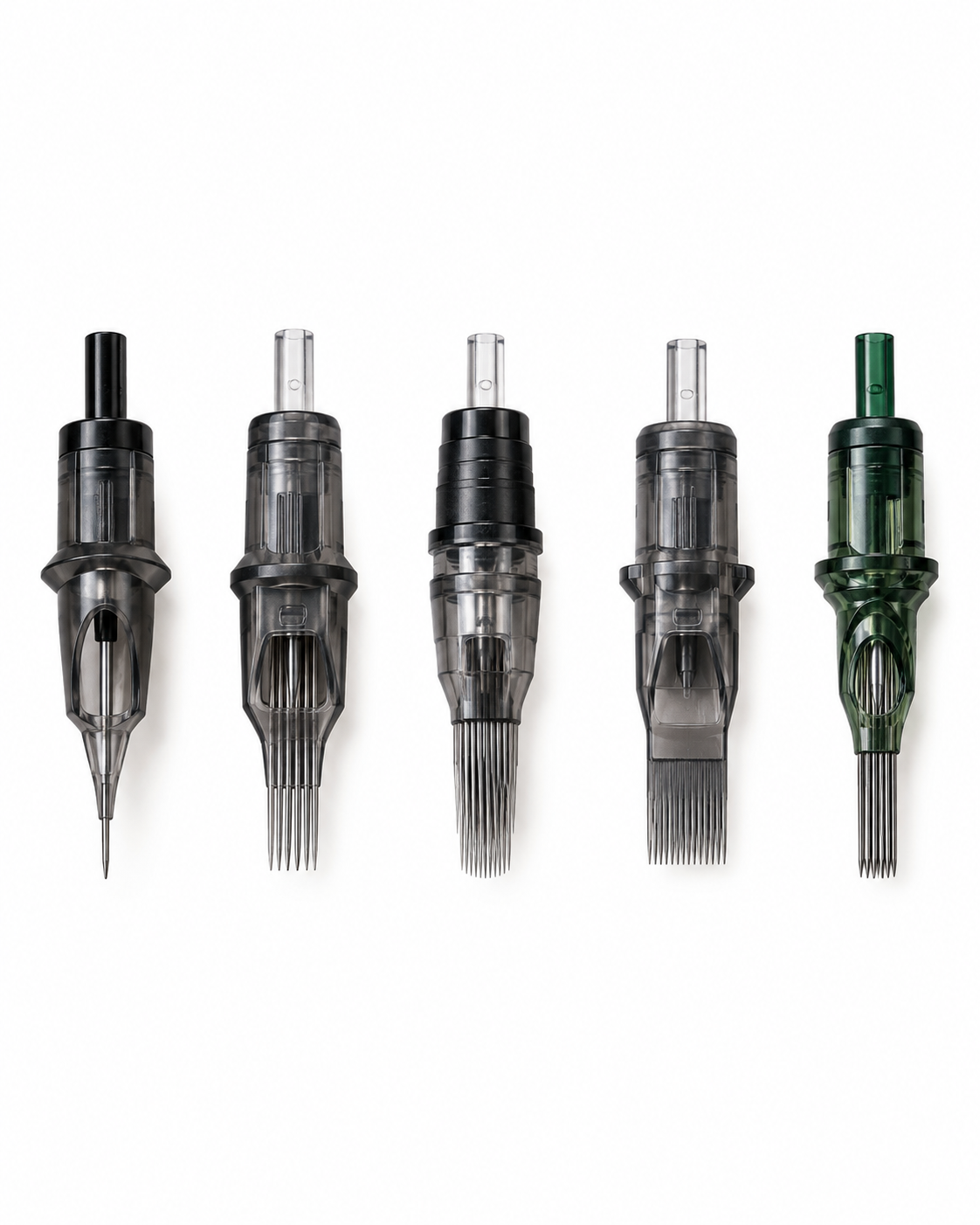 Tattoo needle types liners shaders magnums for students learning tattooing in Mumbai