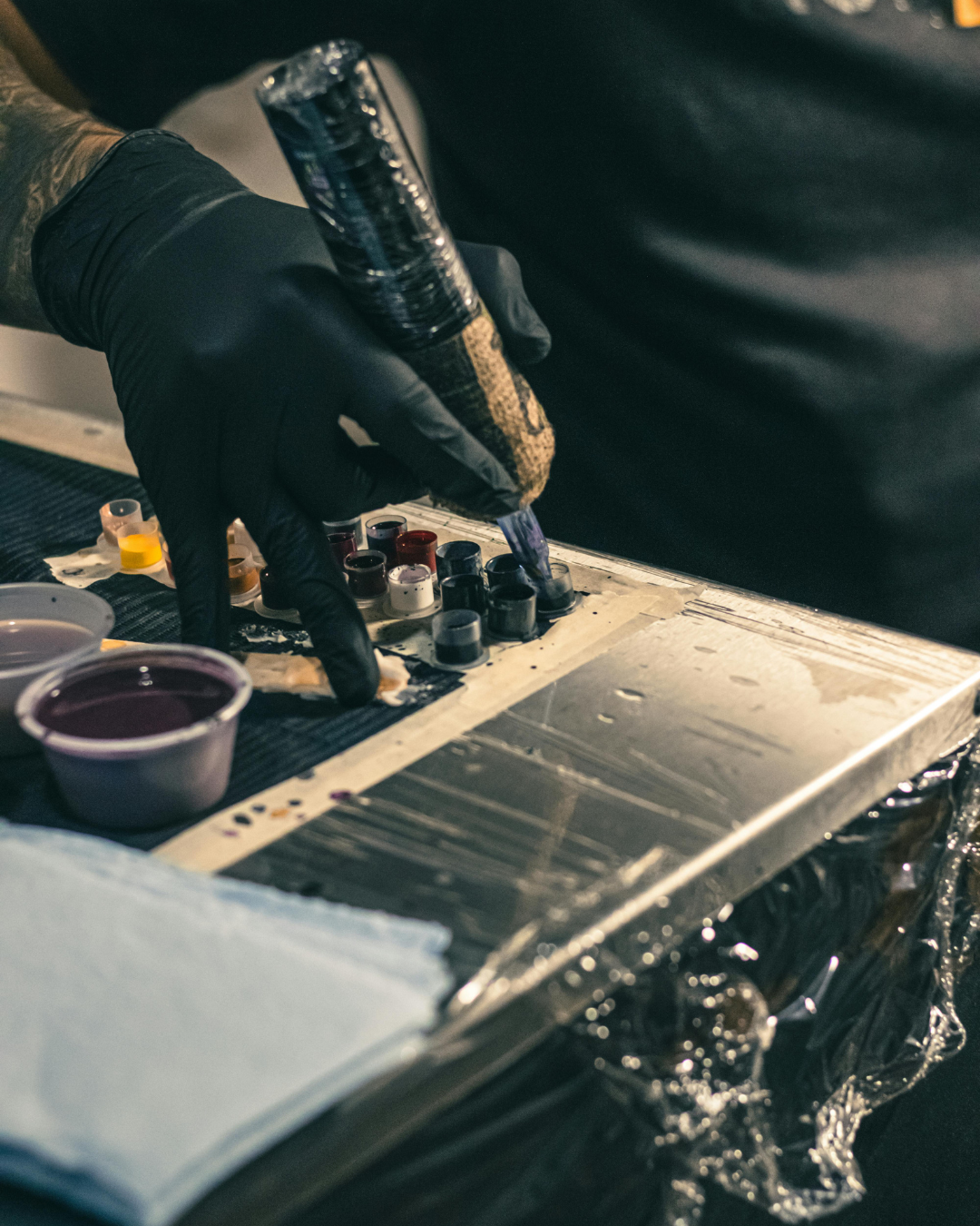 Sterilisation and safety practice at a tattoo academy in Mumbai